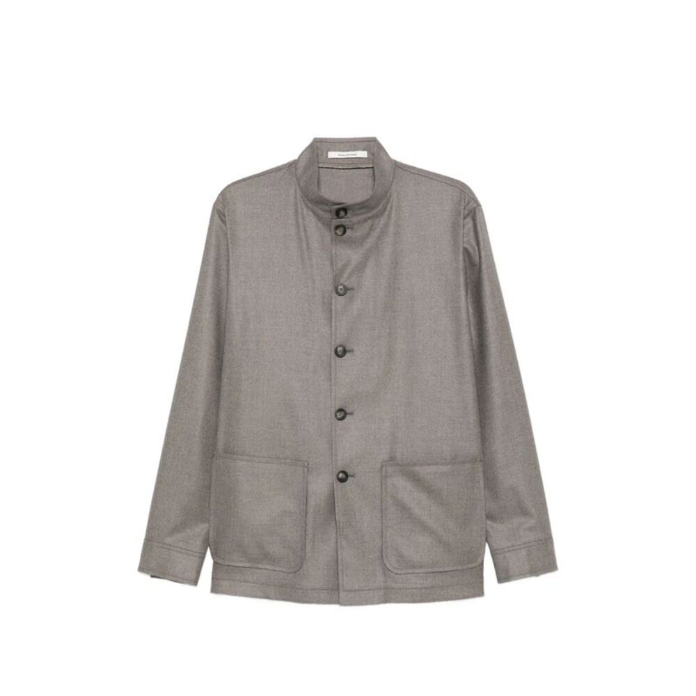 Tagliatore Grey Jackets - Shirt Jackets Men